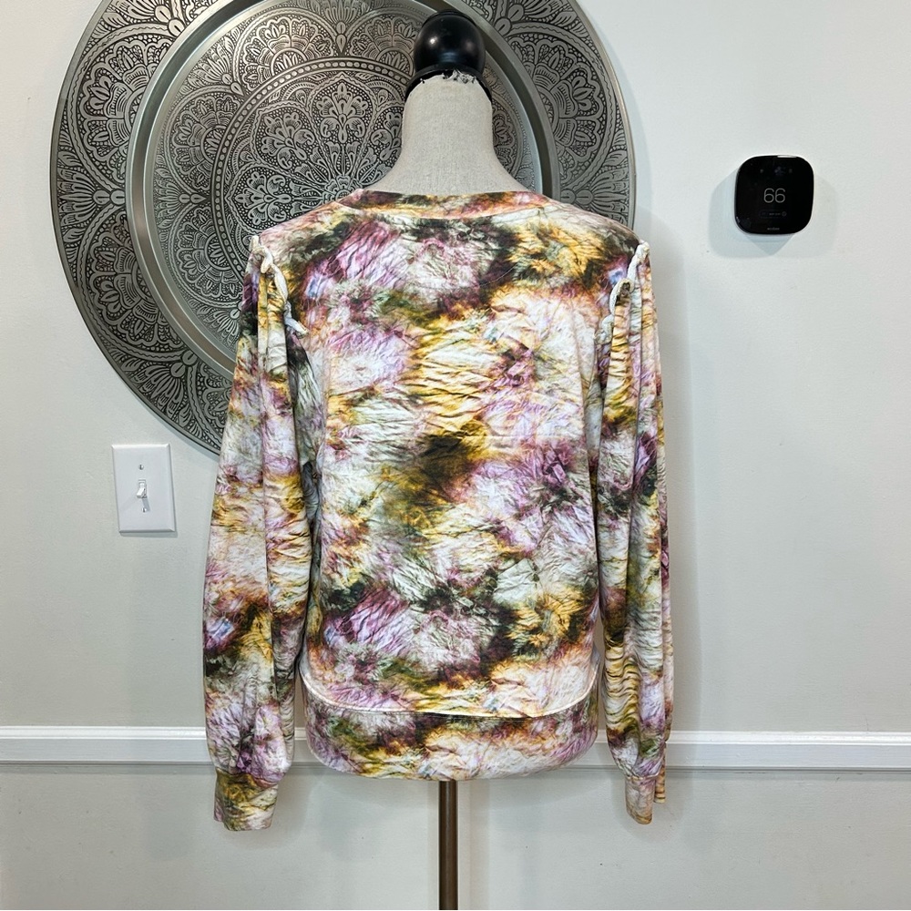 Marie Oliver marbled tie dye sweatshirt - Size Large - Picture 6 of 8